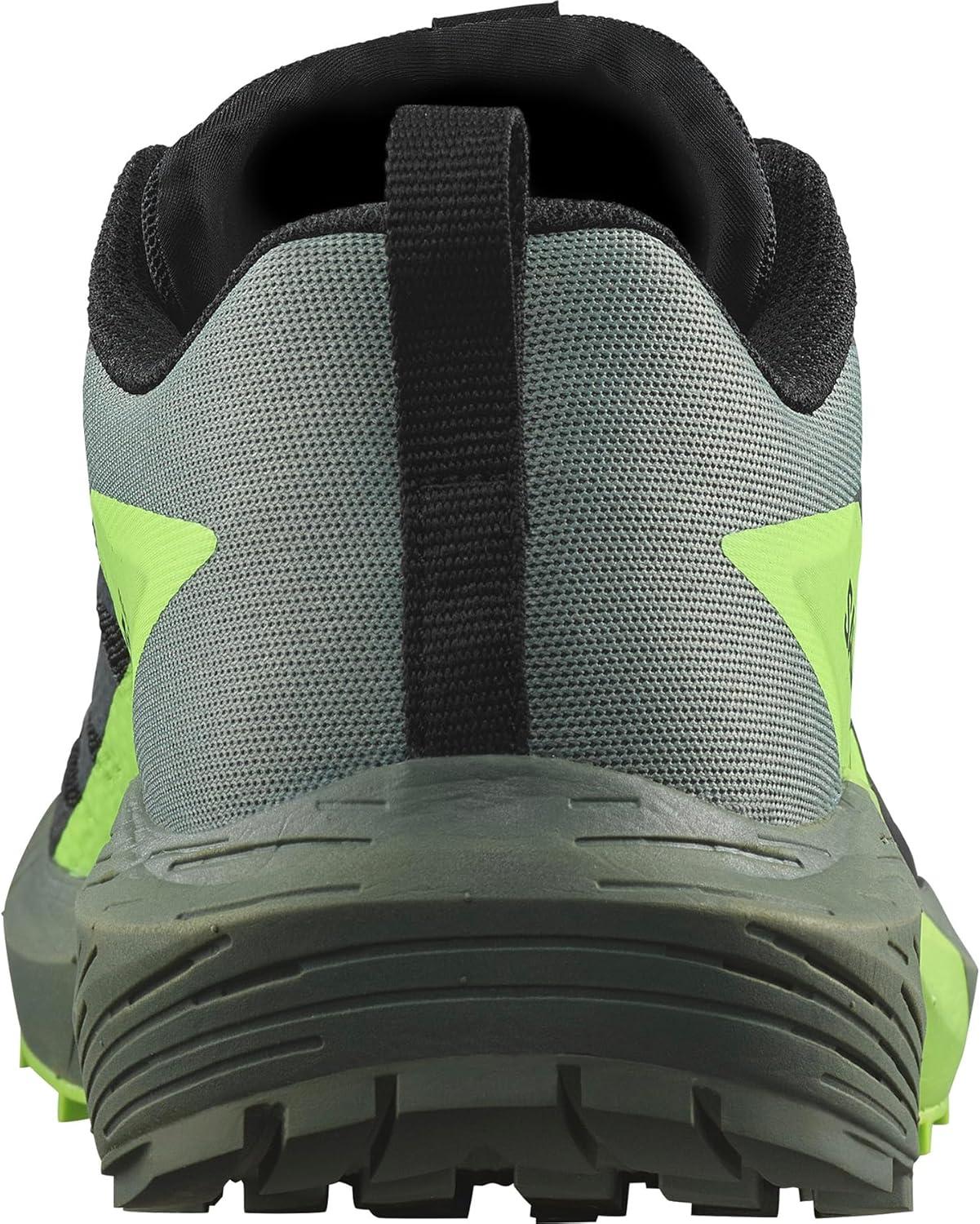 image:imageSalomon Mens Sense Ride 5 Trail Running ShoesBlackLaurel WreathGreen Gecko