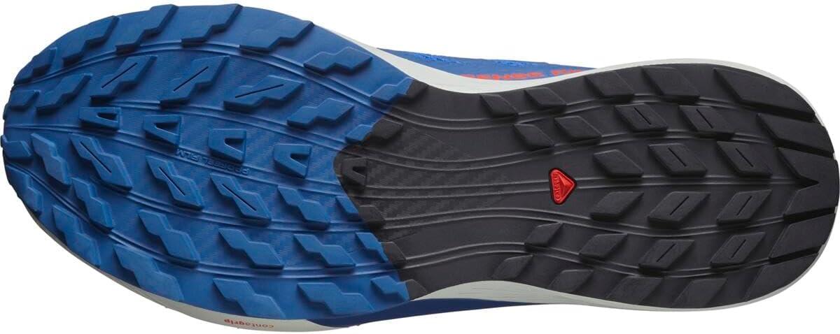 image:imageSalomon Mens Sense Ride 5 Trail Running ShoesFrench Blue Black Dark Blue