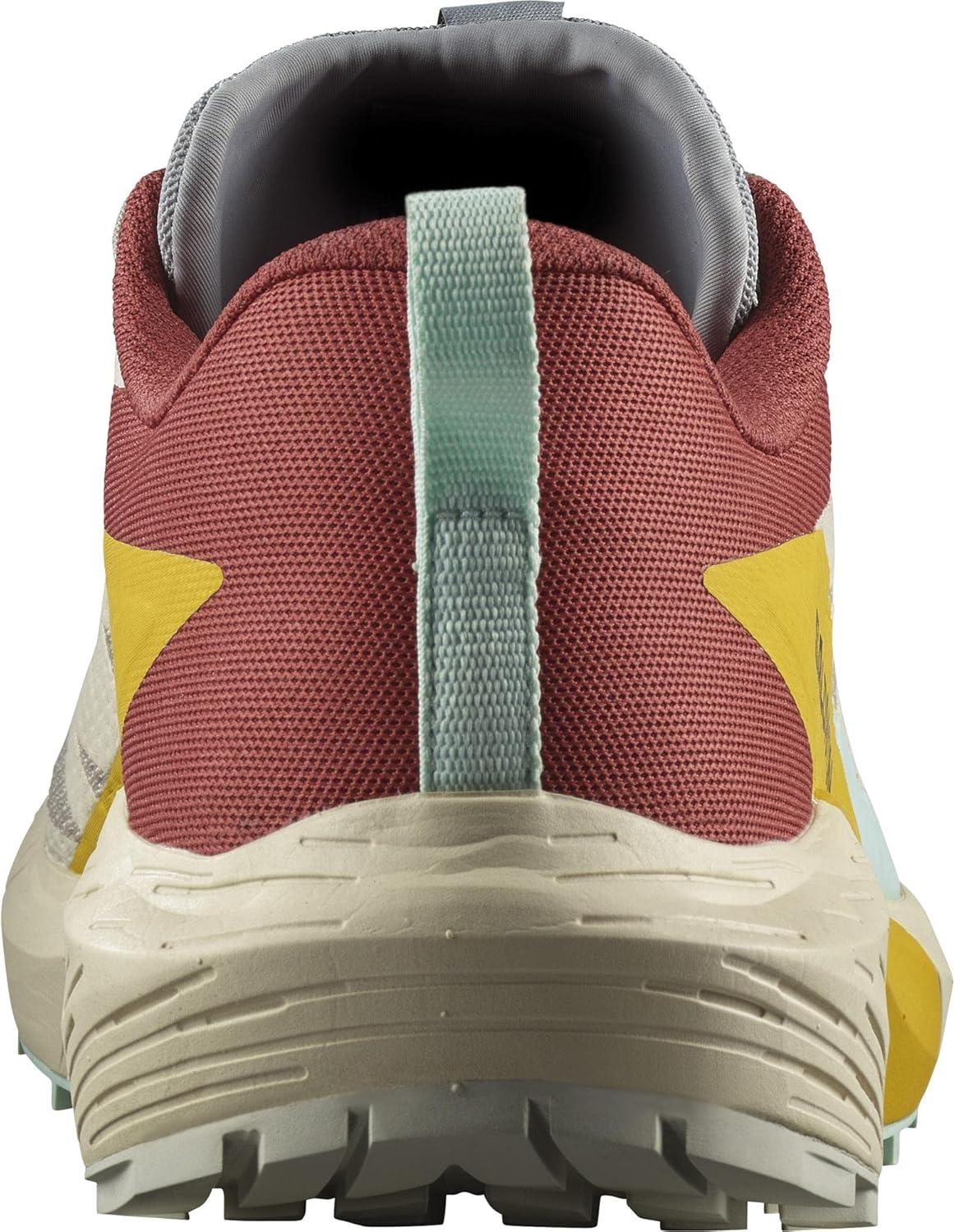 image:imageSalomon Mens Sense Ride 5 Trail Running ShoesRainy Day Hot Sauce Freesia