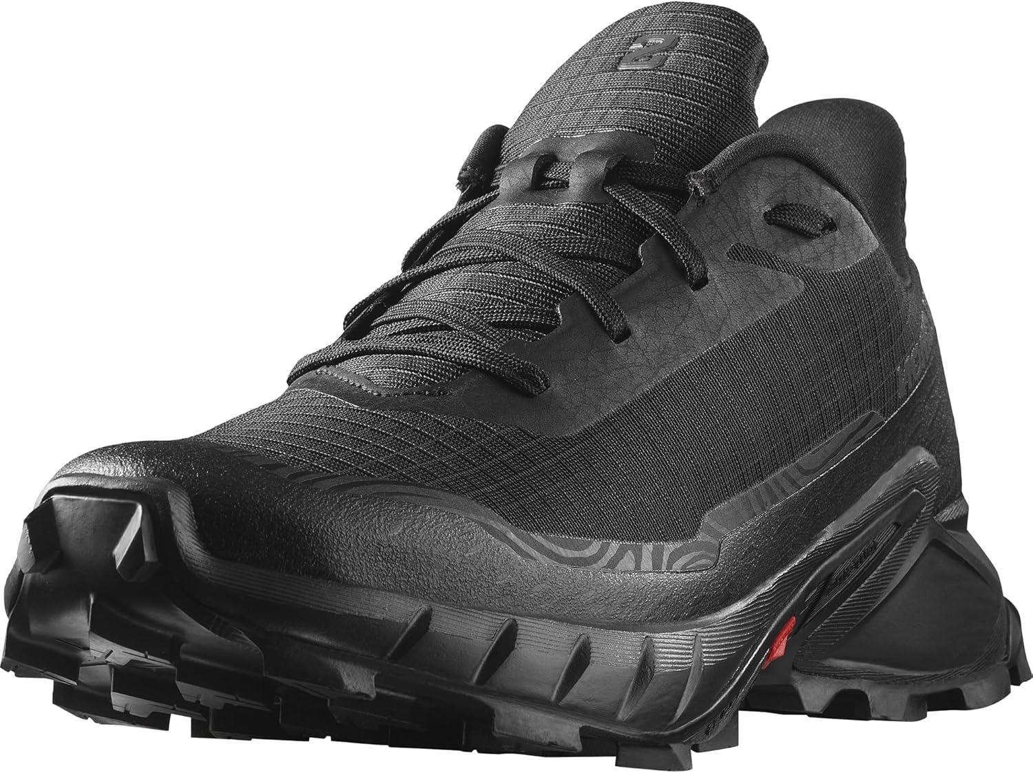 image:imageSalomon Womens ALPHACROSS 5 Trail Running Shoes for WomenBlackBlackEbony