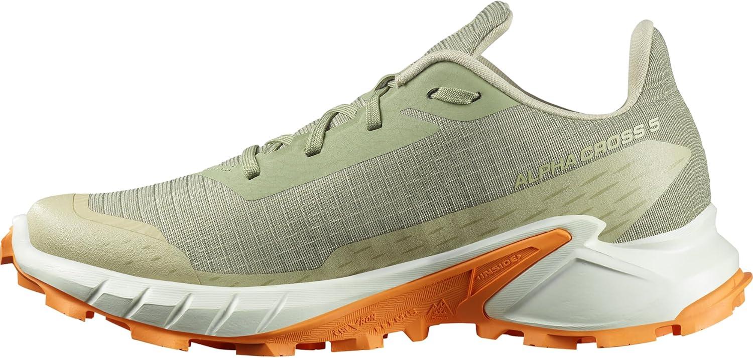 image:imageSalomon Womens ALPHACROSS 5 Trail Running Shoes for WomenTeaIciclePapaya
