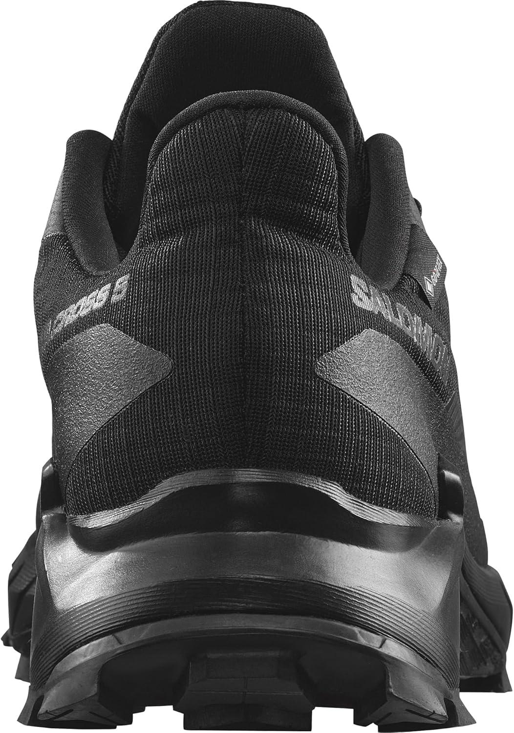image:imageSalomon Womens Alphacross 5 GoreTex Waterproof Trail Running ShoesBlackBlackEbony