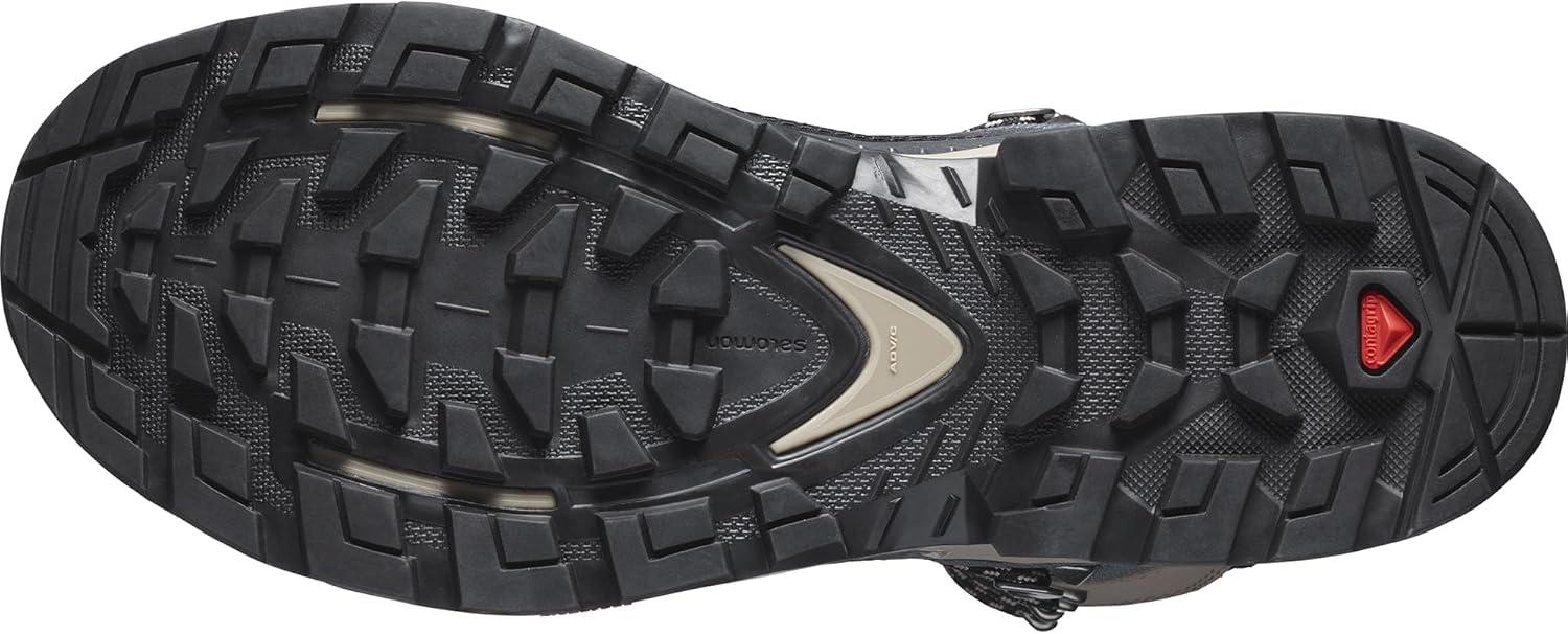 image:imageSalomon Womens Quest Element GoreTex Waterproof Neutral Leather Hiking BootsEbonyStormy WeatherRainy Day