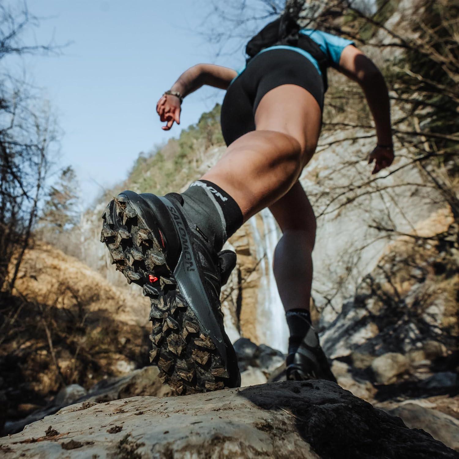 image:imageSalomon Womens Speedcross GTX Waterproof Trail Running ShoesBlackBlackPhantom