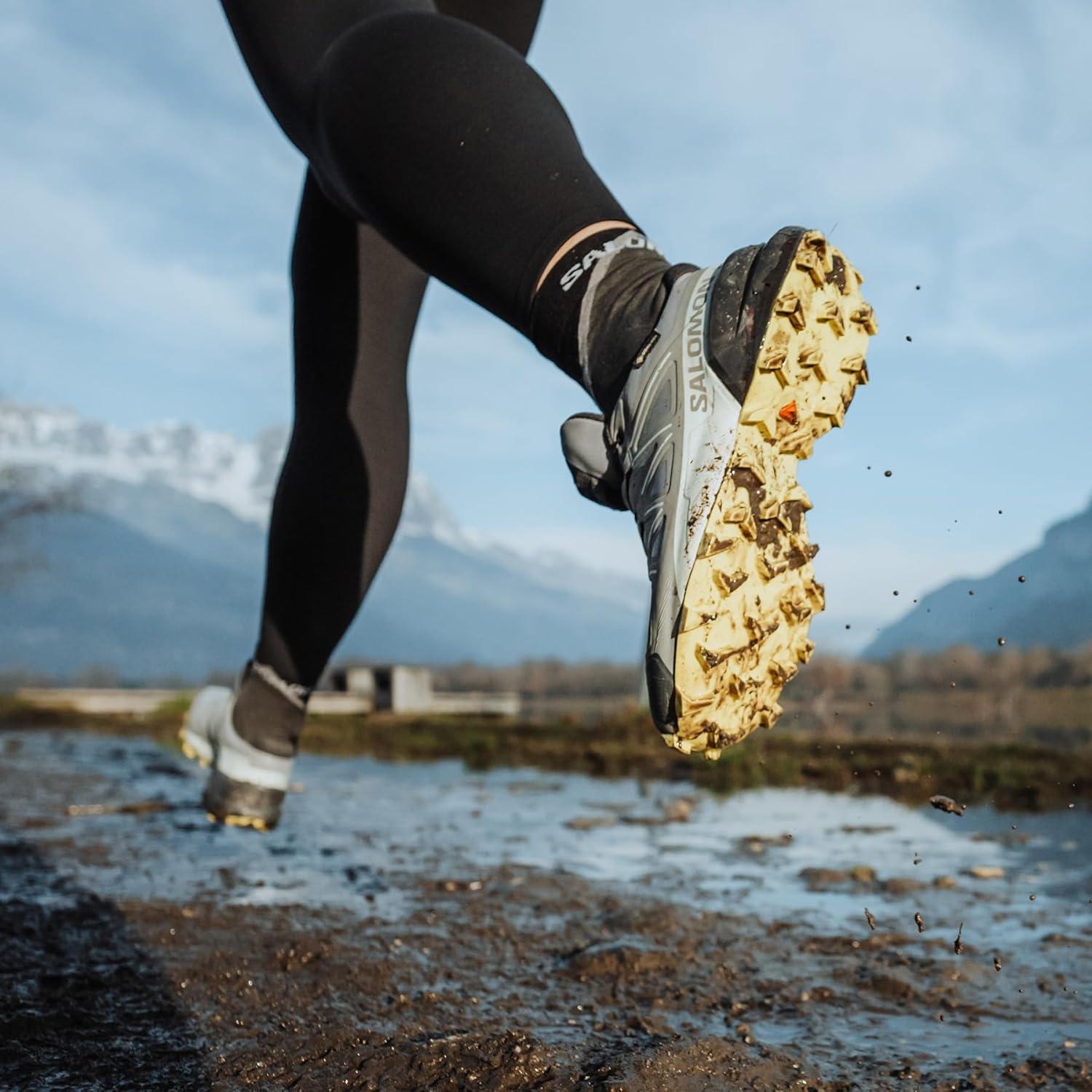 image:imageSalomon Womens Speedcross GTX Waterproof Trail Running ShoesSharkskinClearly AquaSunny Lime