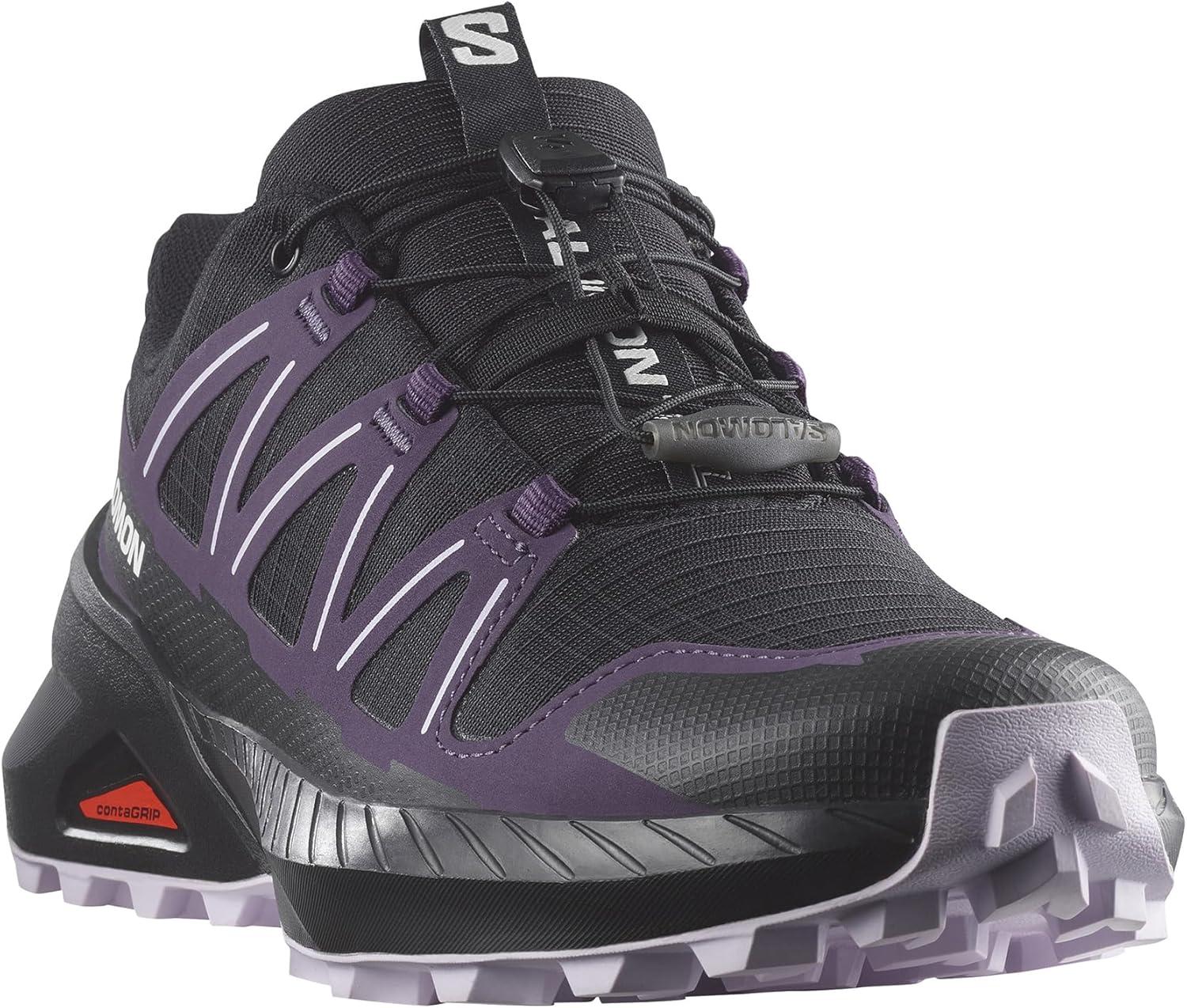 image:imageSalomon Womens Speedcross Peak Trail Running ShoesBlackNightshadeOrchid Petal