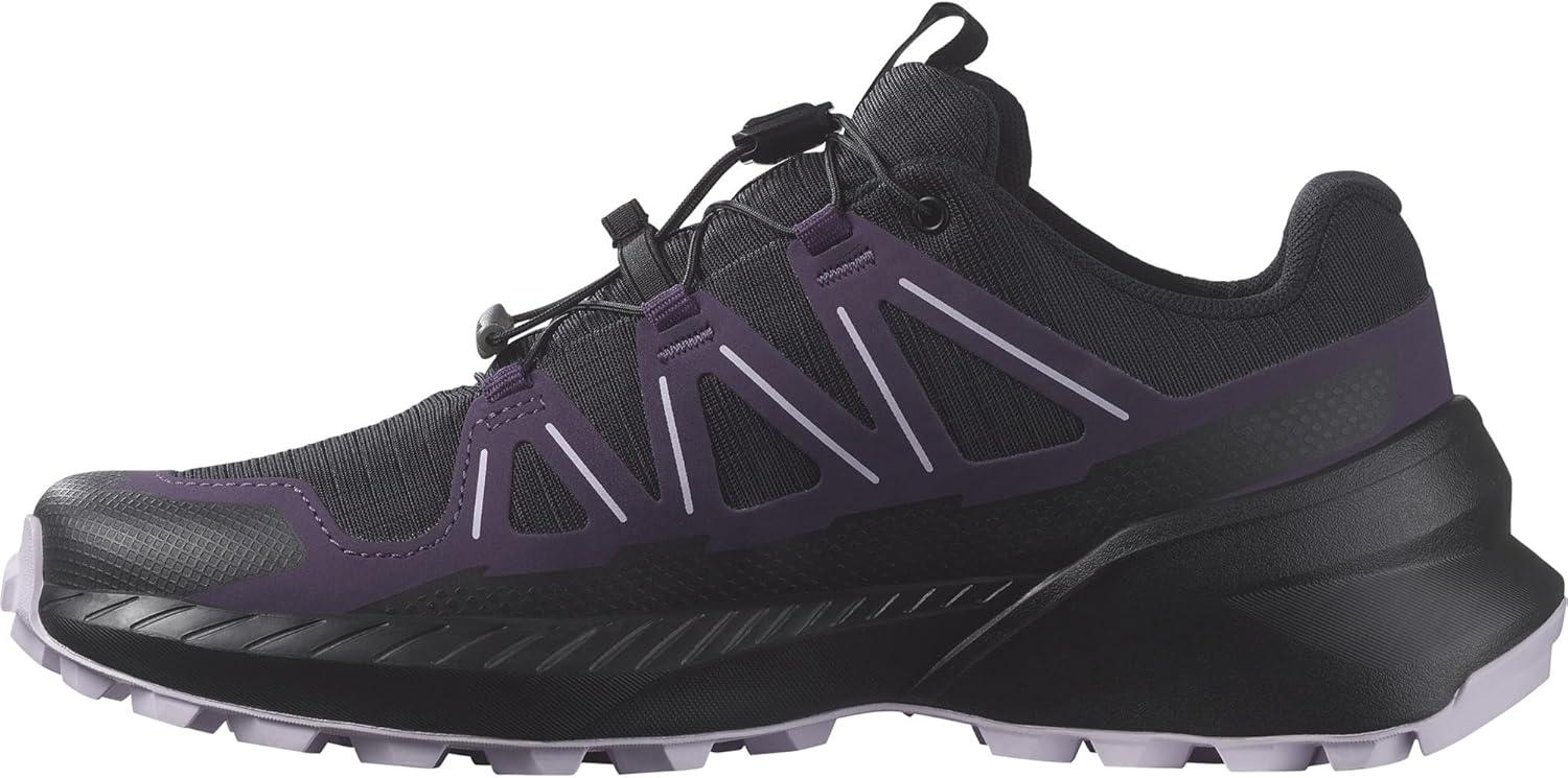 image:imageSalomon Womens Speedcross Peak Trail Running ShoesBlackNightshadeOrchid Petal