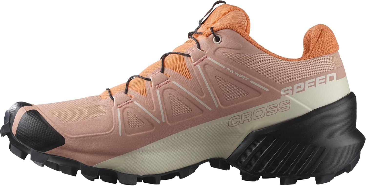 image:imageSalomon Womens Speedcross Trail Running ShoesCameo BrownBlackBird of Paradise