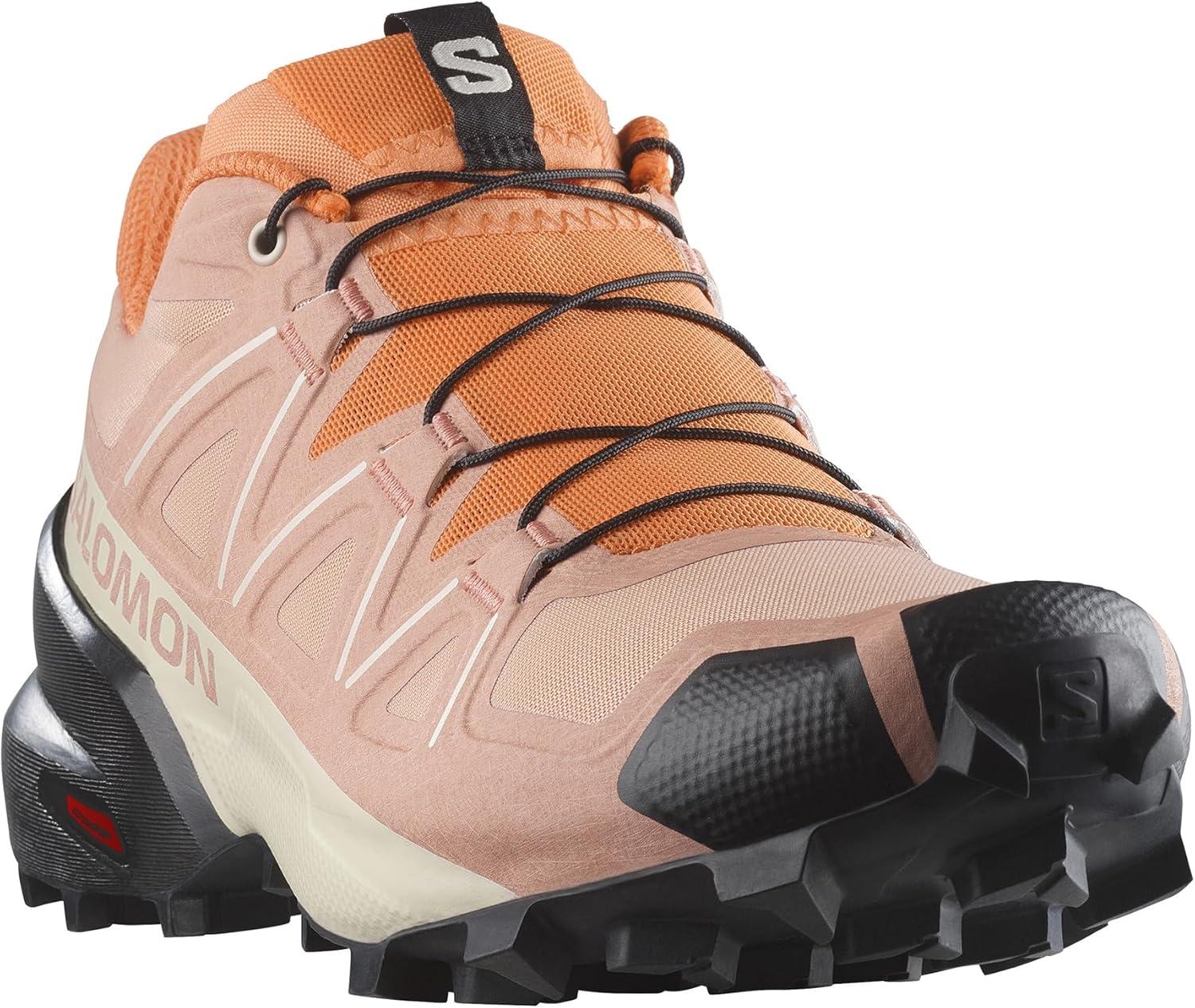 image:imageSalomon Womens Speedcross Trail Running ShoesCameo BrownBlackBird of Paradise