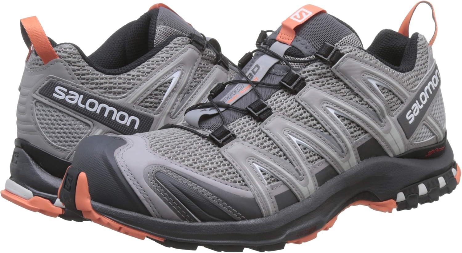 image:imageSalomon Womens XA Pro 3D W Trail Running ShoeAlloyMagnetCamellia
