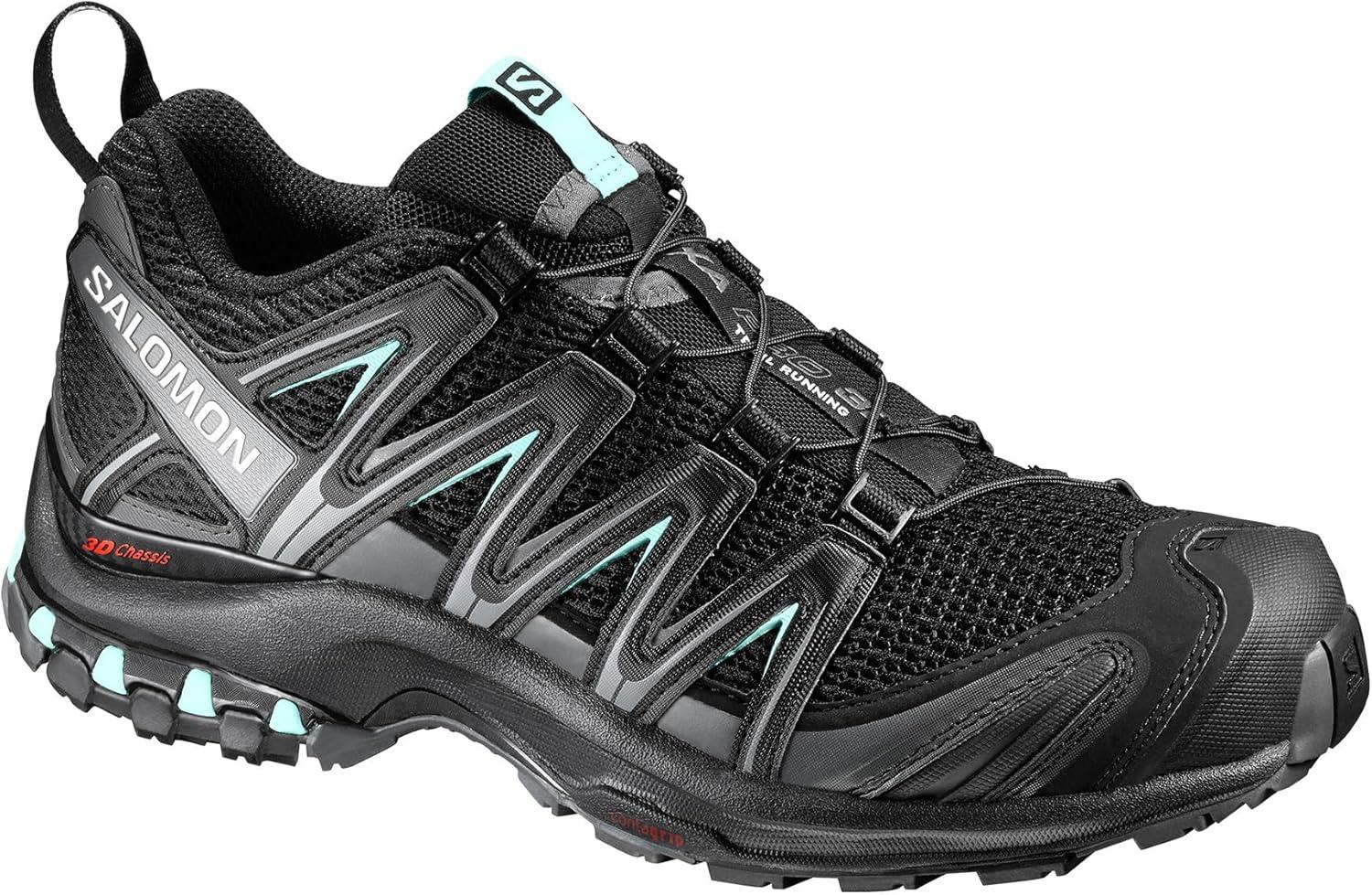 image:imageSalomon Womens XA Pro 3D W Trail Running ShoeBlackMagnetFair Aqua