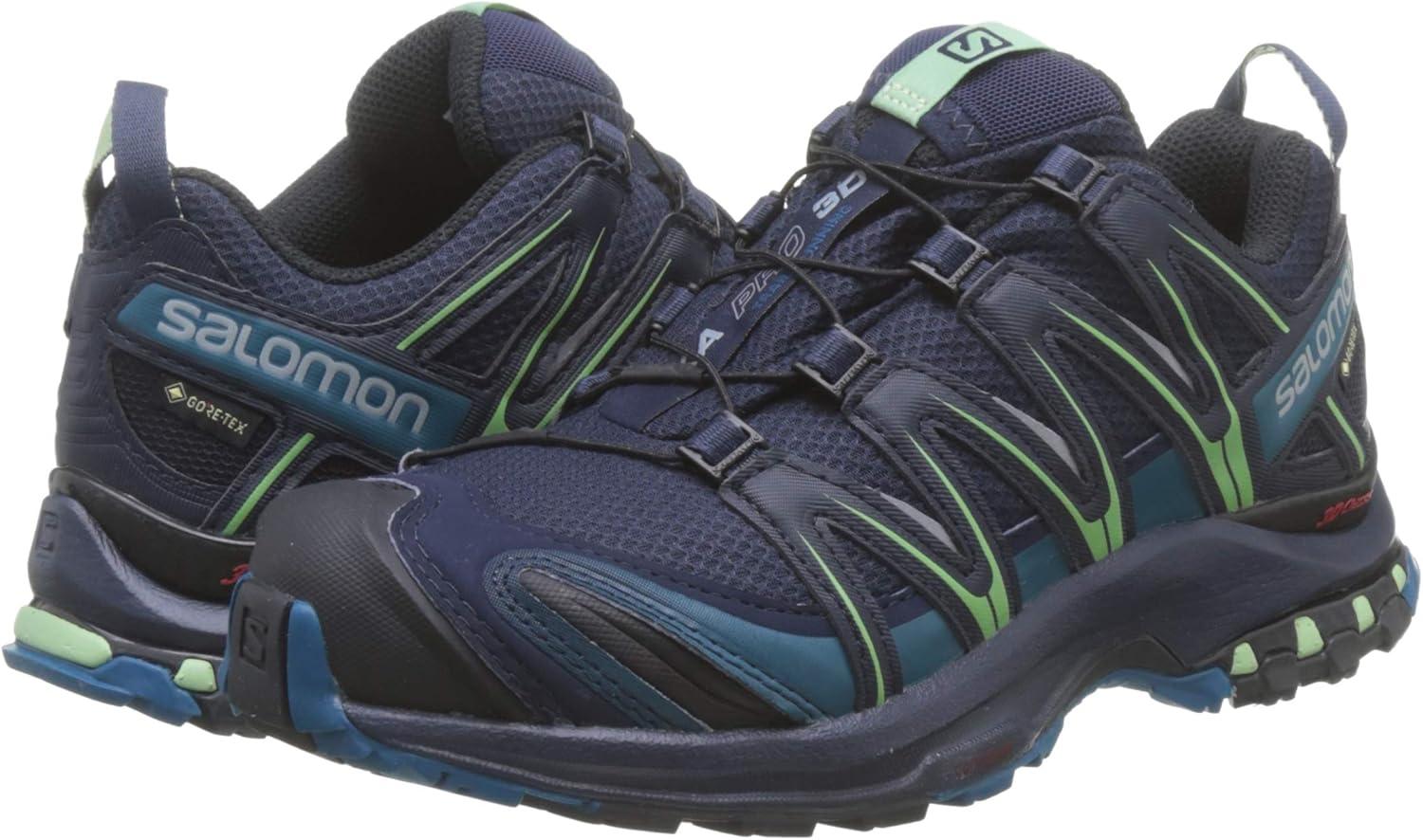 image:imageSalomon Womens XA Pro 3D W Trail Running ShoeBlue Navy Blazer Lyons Blue Spruce Stone