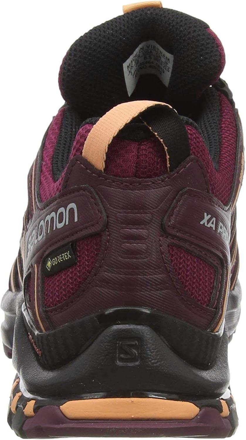 image:imageSalomon Womens XA Pro 3D W Trail Running ShoeBurgundy Rhododendron Winetasting Cantaloupe
