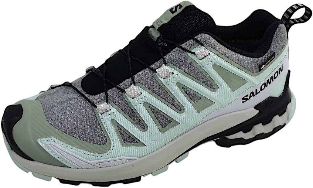 image:imageSalomon Womens XA Pro 3D W Trail Running ShoeQuiet ShadeLily PadBlue Haze