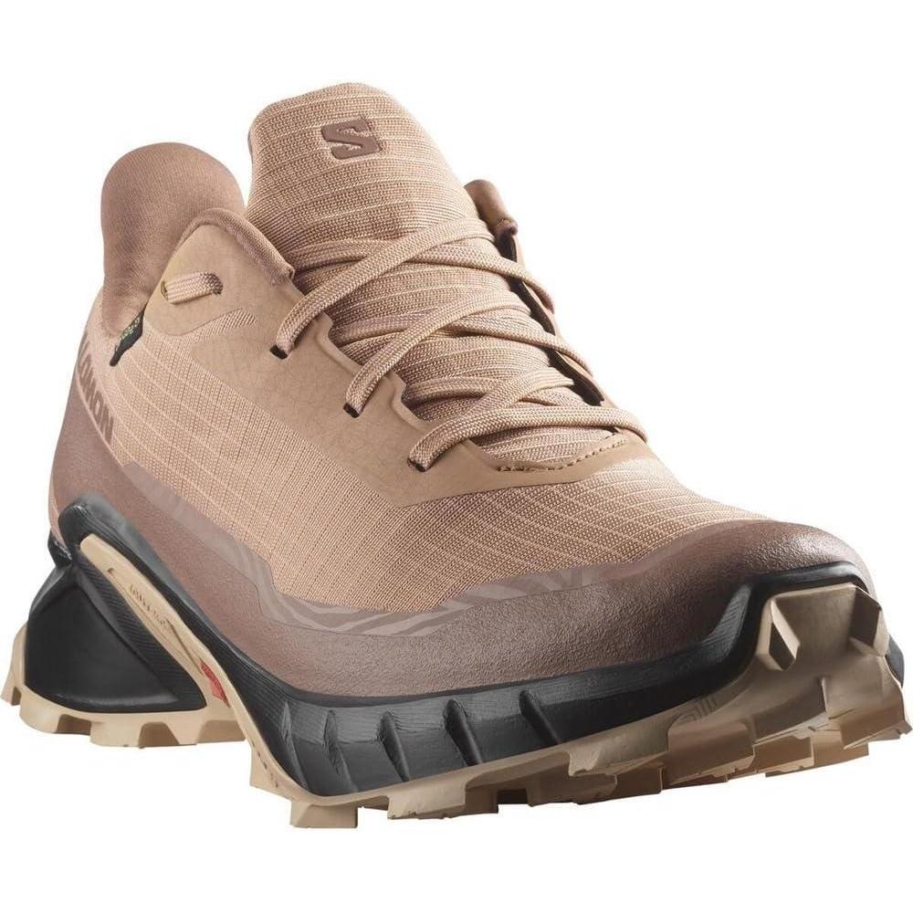 image:imageSalomon Womens ALPHACROSS 5 Trail Running Shoes for WomenCorkBlackHazelnut