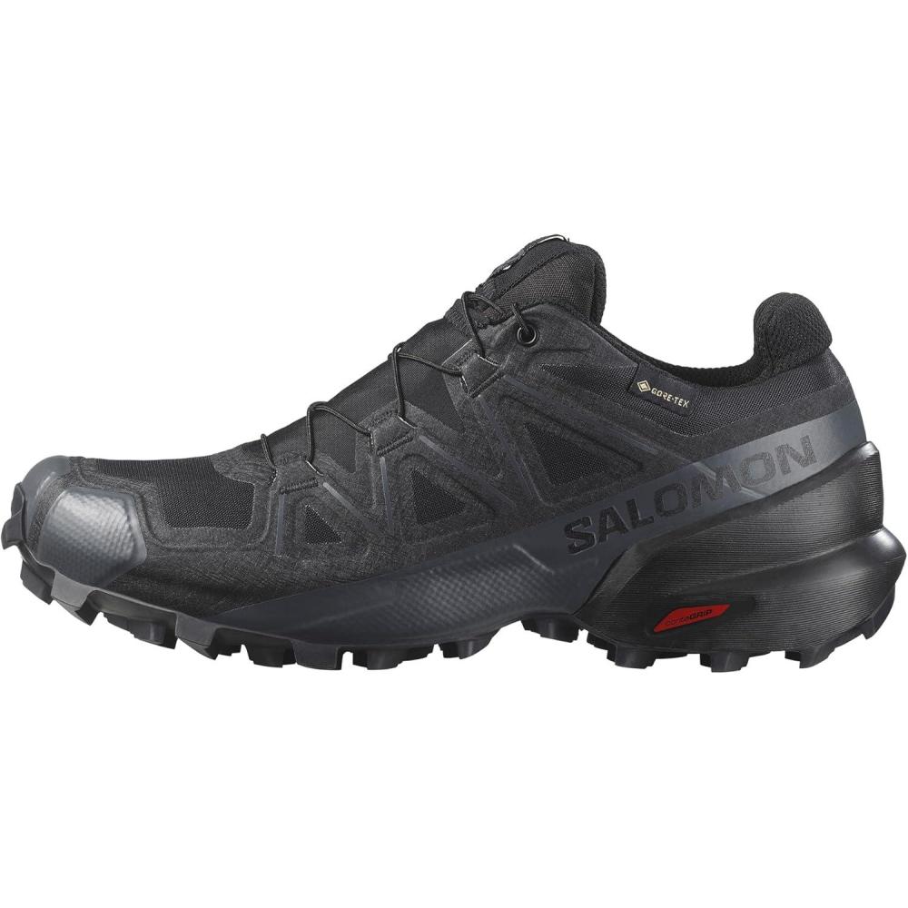 image:imageSalomon Womens Speedcross GTX Waterproof Trail Running ShoesBlackBlackPhantom