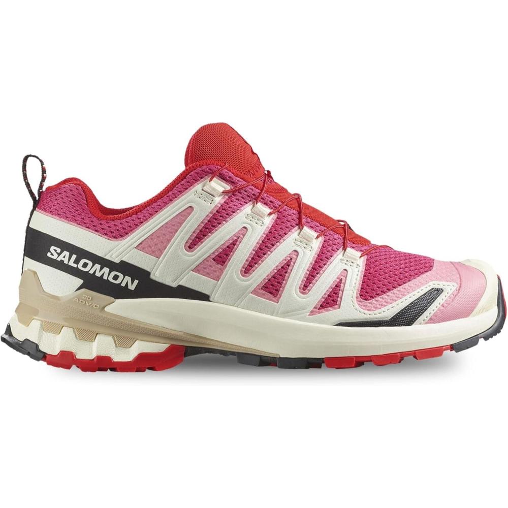 image:imageSalomon Womens XA Pro 3D W Trail Running ShoePink Red White