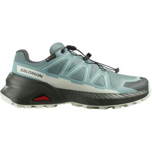 Salomon Women’s Speedcross Peak Gore-Tex Trail Running Shoe, Waterproof All-Terrain Performance for Hiking & Long Trail Sessions(Trooper/Tourmaline/Clearly Aqua)