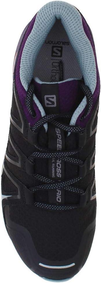 image:imageSalomon Womens XA PRO 3D GoreTex Waterproof Trail Running ShoesBlack Black Acai Lead