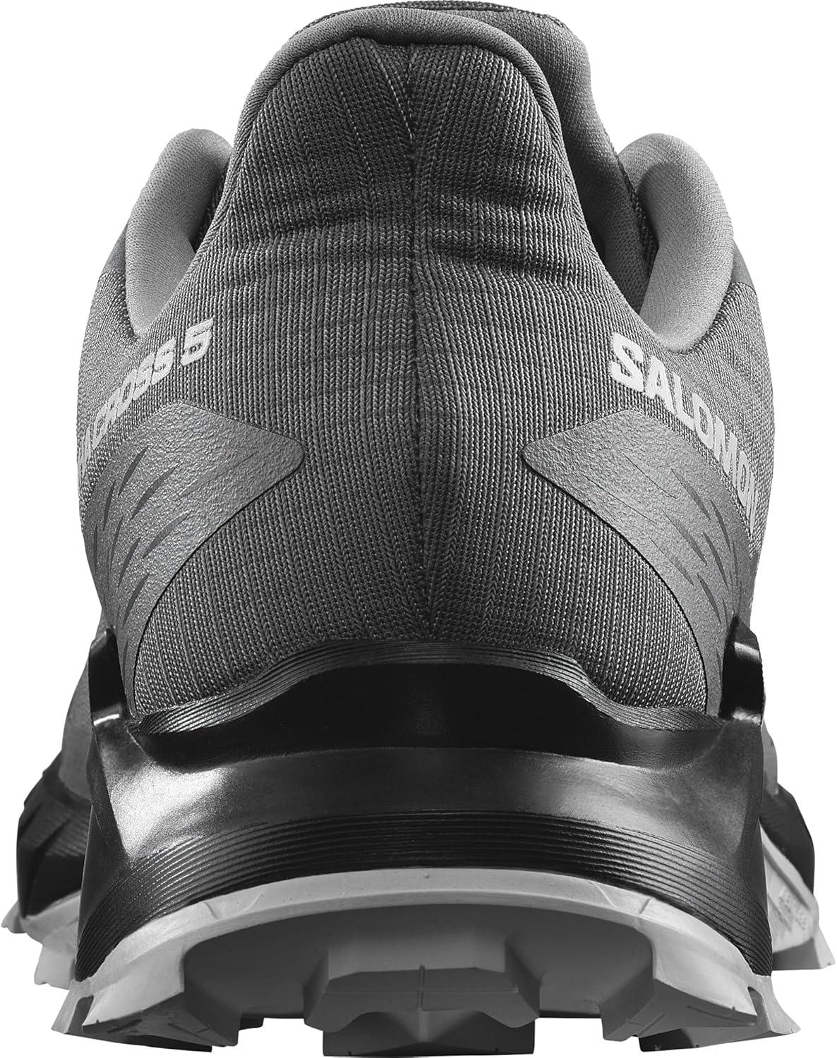 image:imageSalomon Mens Alphacross 5 Trail Running ShoesPewterBlackGhost Gray