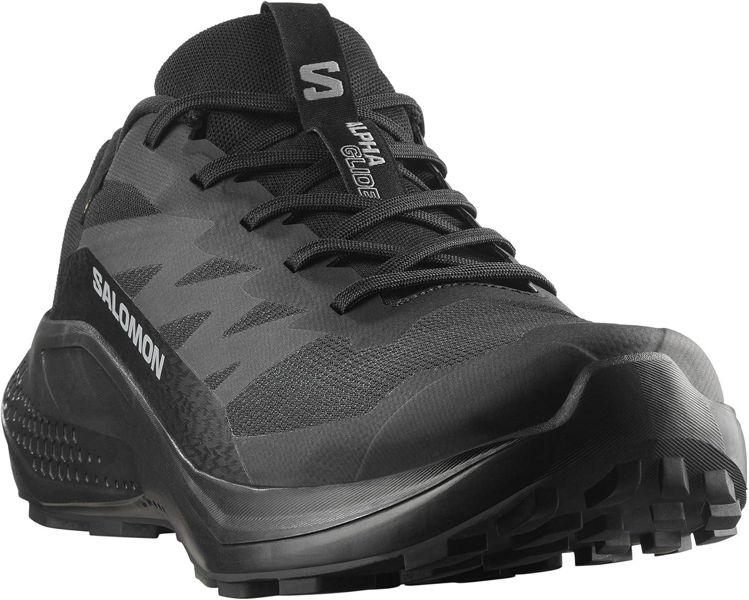 image:imageSalomon Mens Alphaglide GoreTex Waterproof Trail Running ShoesBlackAsphaltBlack