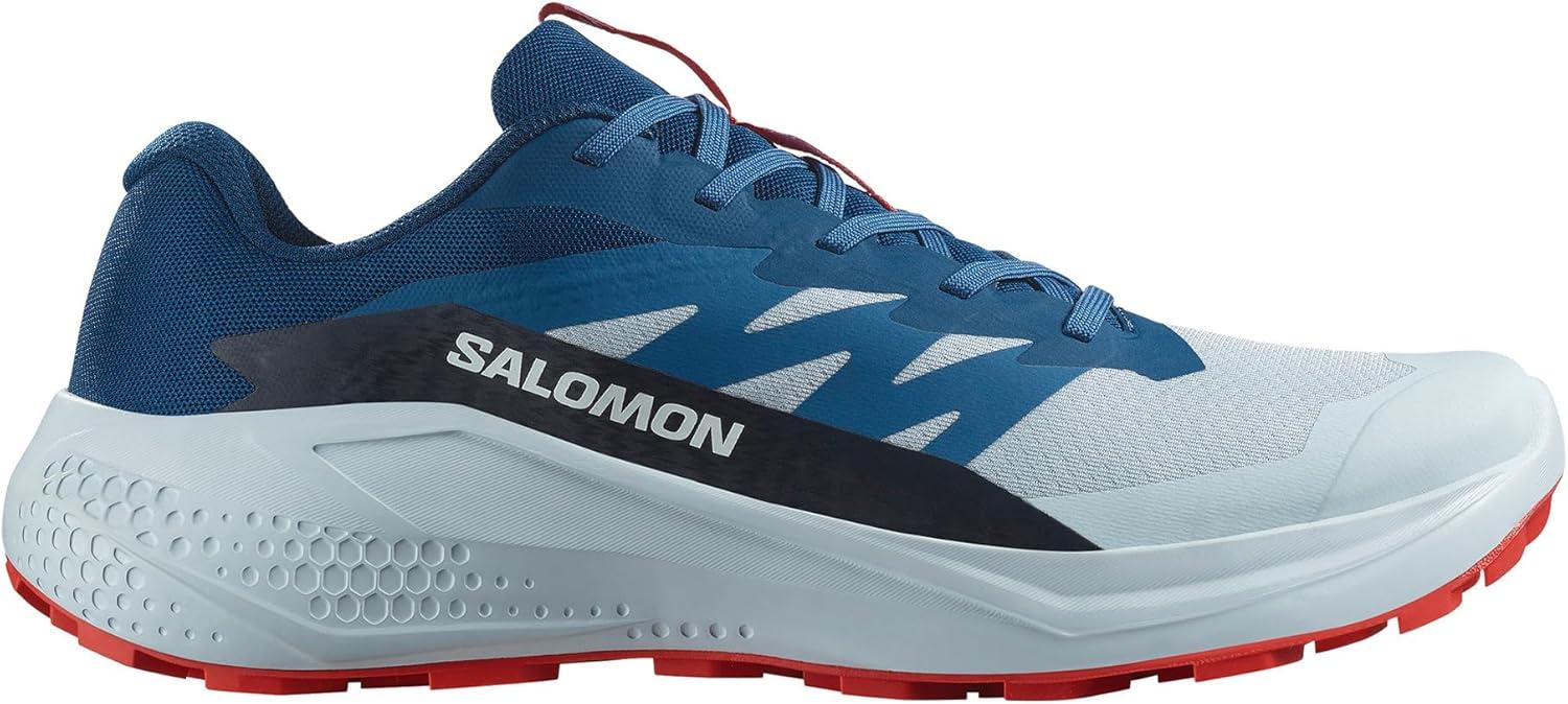 image:imageSalomon Mens Alphaglide Trail Running Shoe Lightweight Cushioning and AllTerrain Grip for Trail Running amp HikingBallad BlueDark BlueFiery Red