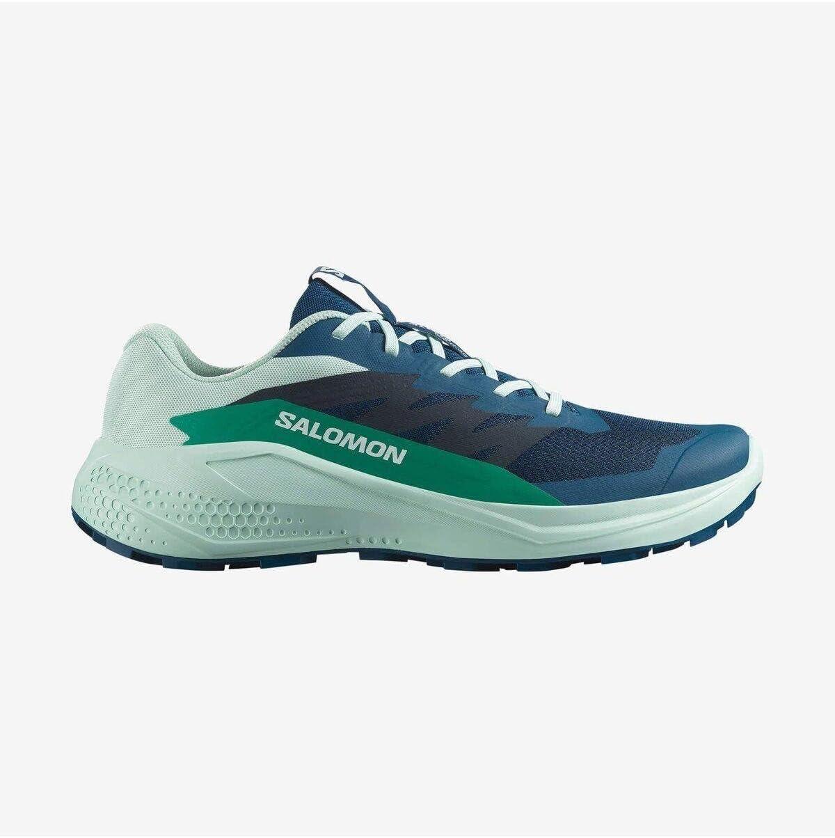 image:imageSalomon Mens Alphaglide Trail Running Shoe Lightweight Cushioning and AllTerrain Grip for Trail Running amp HikingPoseidon Bay Parakeet