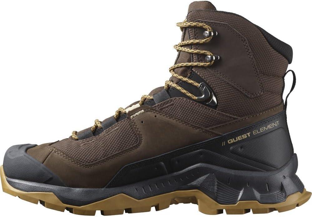 image:imageSalomon Mens Quest Element GoreTex Waterproof Neutral Leather Hiking BootsDelicioso