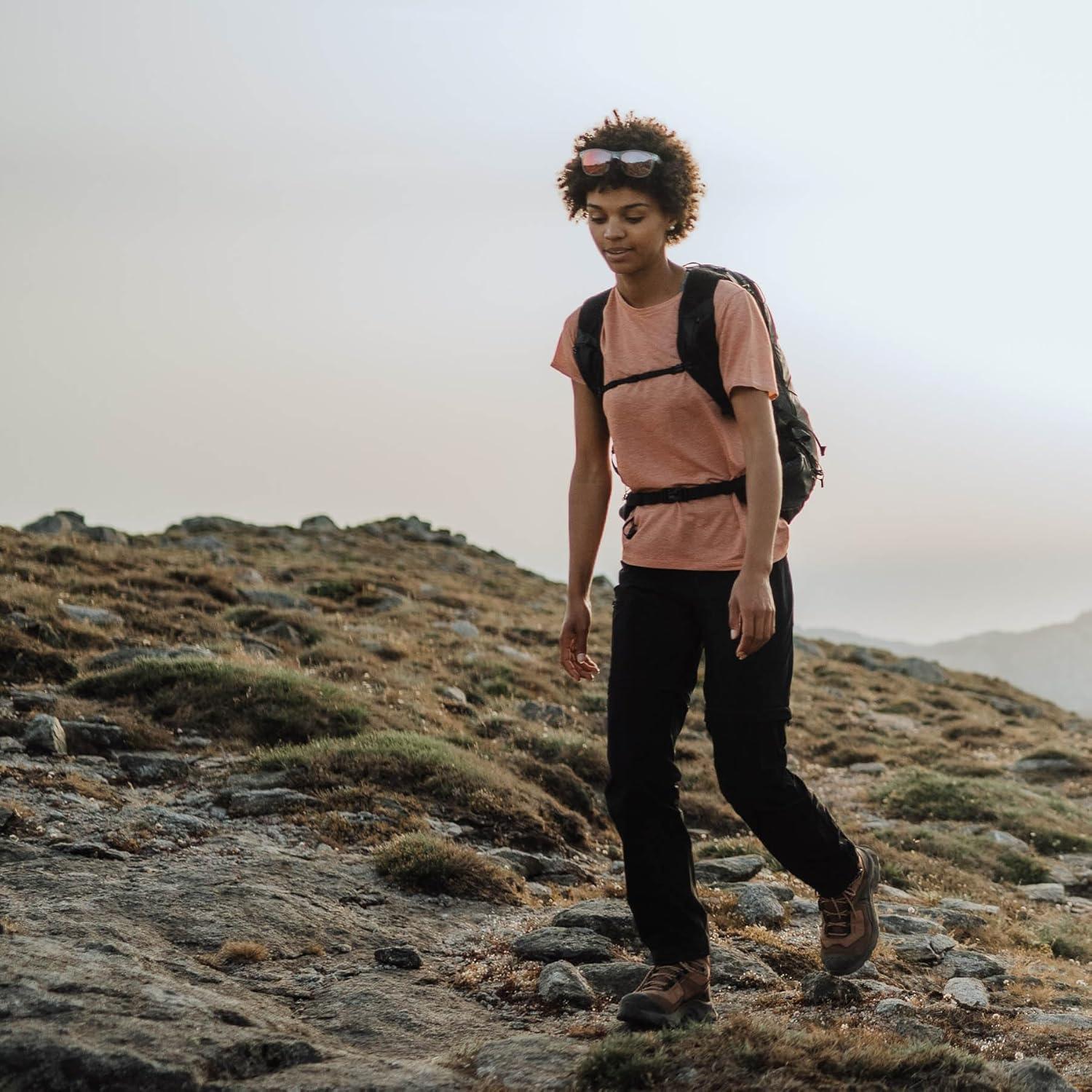 image:imageSalomon Mens Quest Element GoreTex Waterproof Neutral Leather Hiking BootsMocha MoussePewterMarine Blue