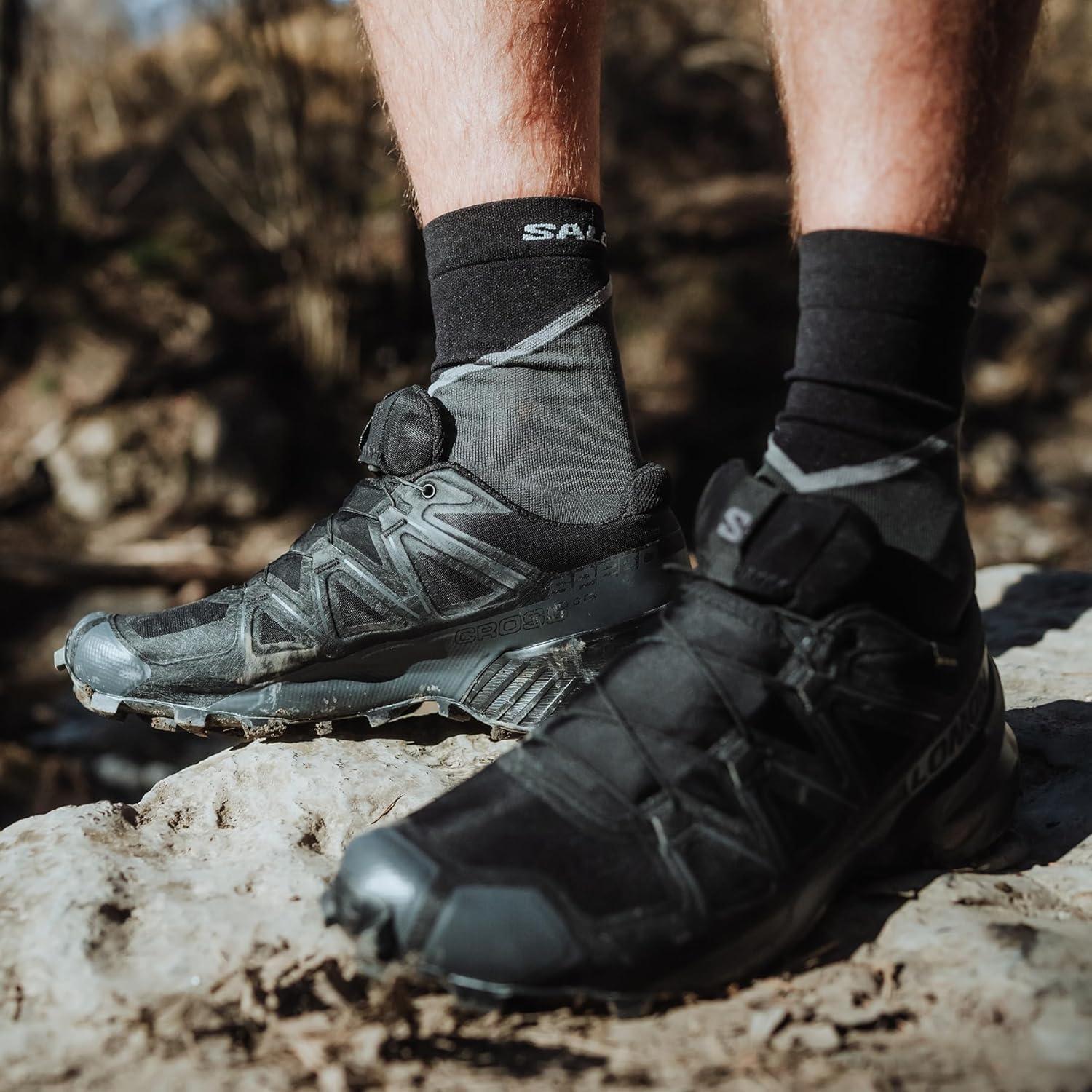 image:imageSalomon Mens Speedcross GTX Waterproof Trail Running ShoesBlackBlackPhantom