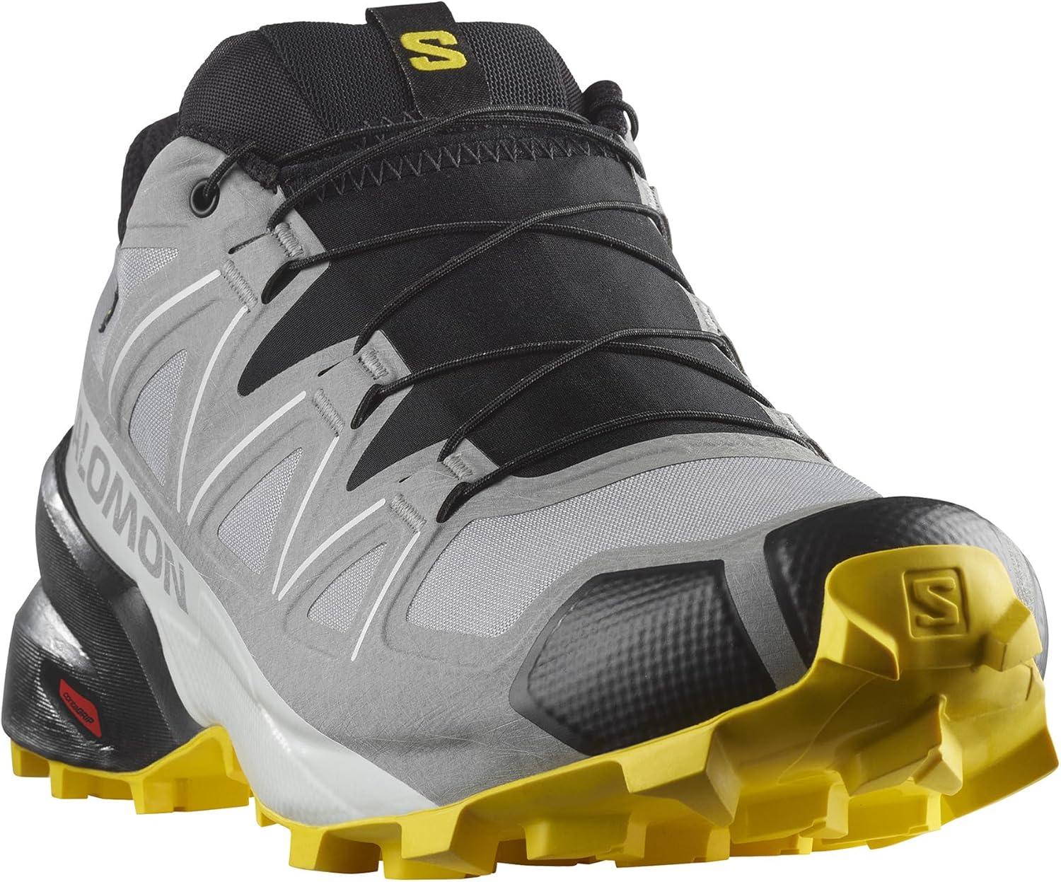 image:imageSalomon Mens Speedcross GTX Waterproof Trail Running ShoesSharkskinBlackLemon