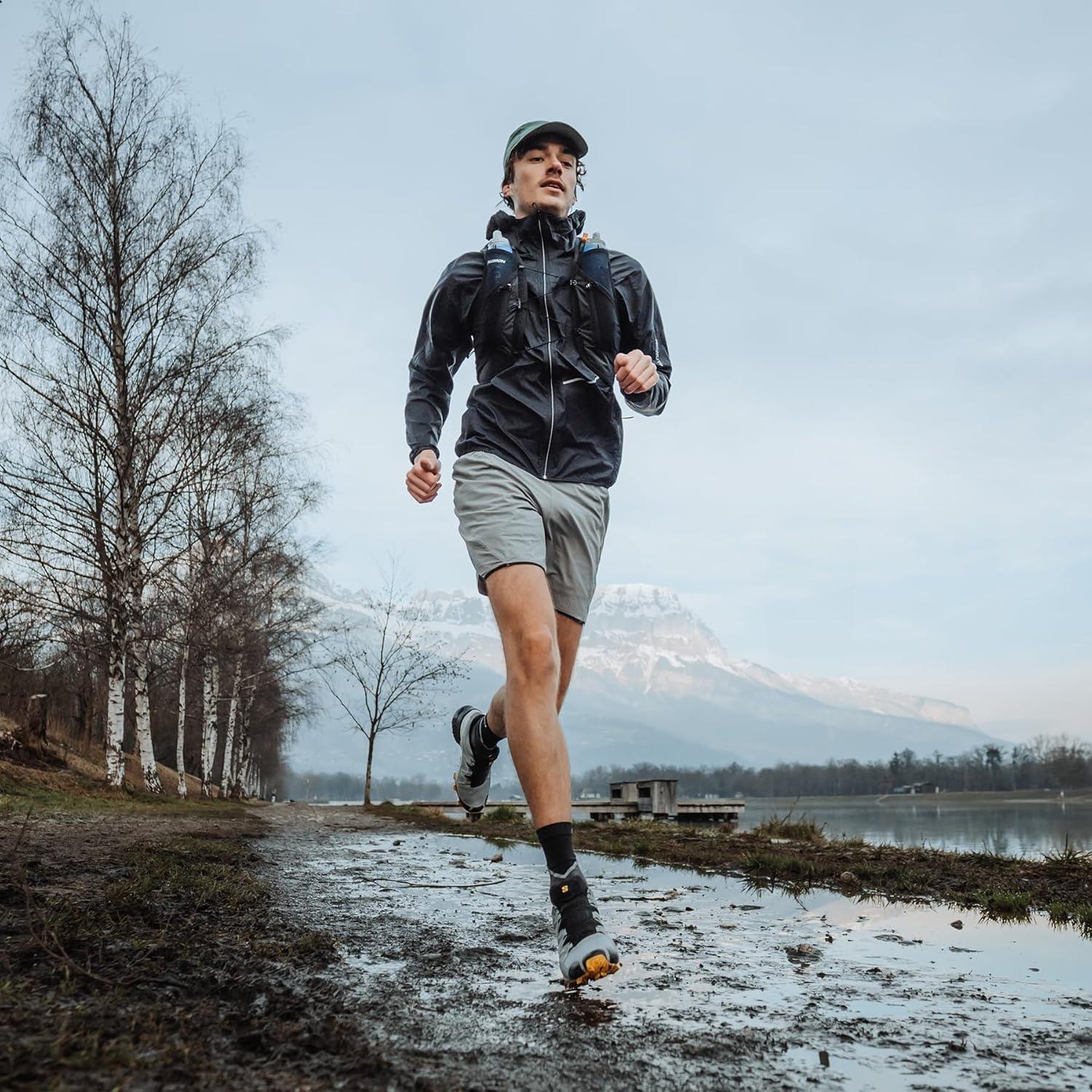 image:imageSalomon Mens Speedcross GTX Waterproof Trail Running ShoesSharkskinBlackLemon