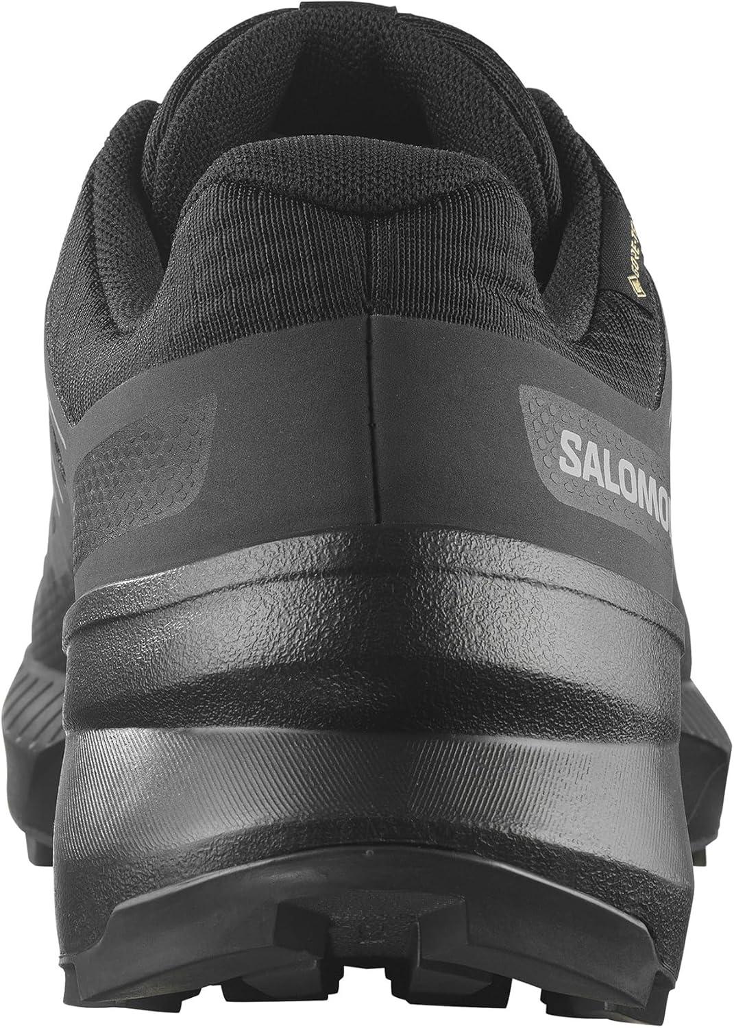 image:imageSalomon Mens Speedcross Peak GoreTex Trail Running Shoe Waterproof AllTerrain Performance for Hiking amp Long Trail SessionsBlackBlackAsphalt
