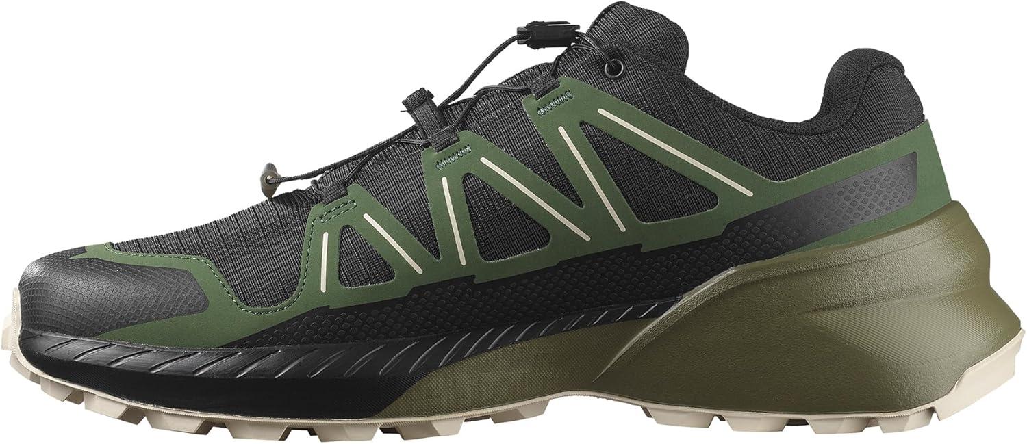 image:imageSalomon Mens Speedcross Peak Trail Running ShoesBlackBlack ForestRainy Day