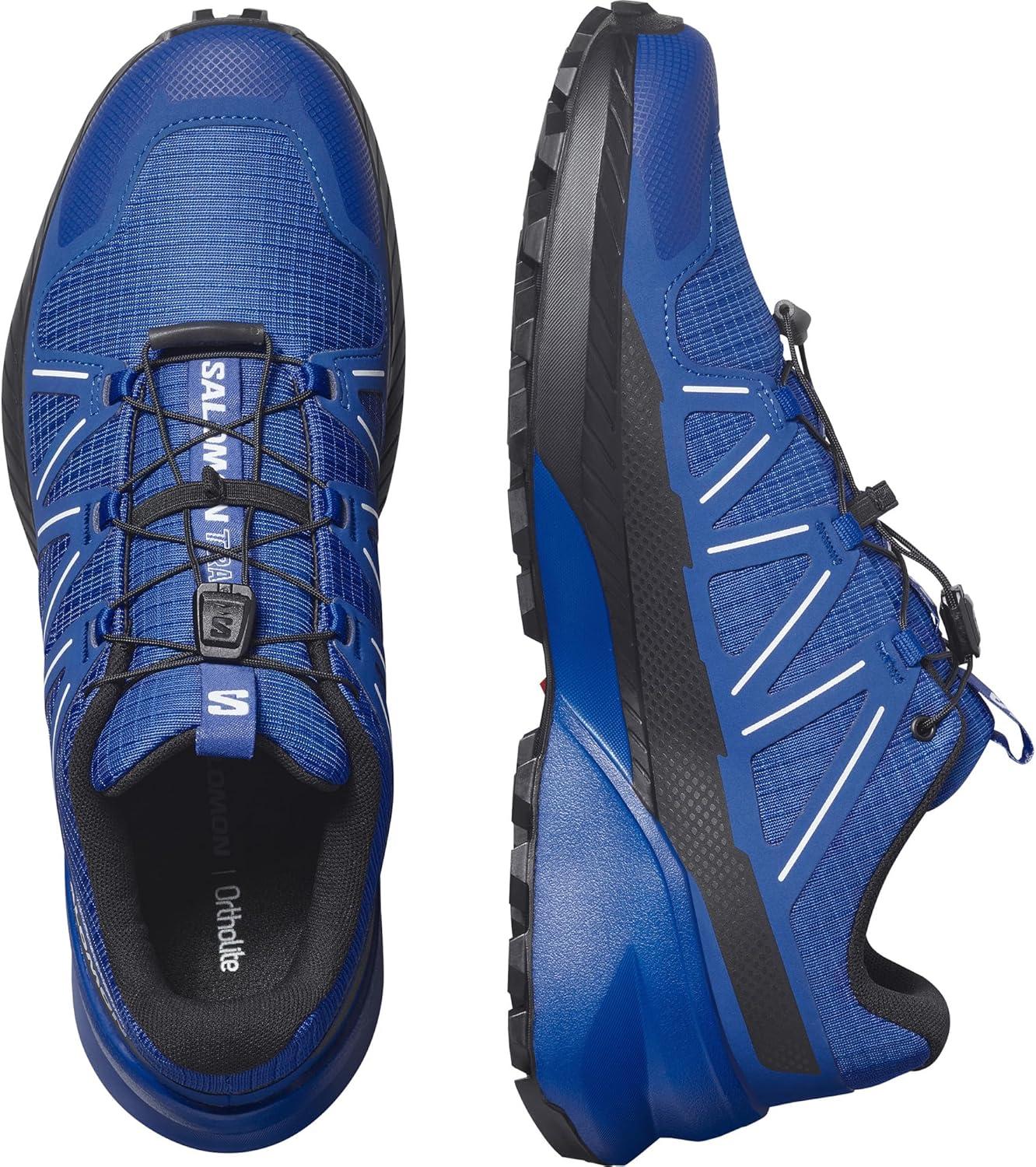 image:imageSalomon Mens Speedcross Peak Trail Running ShoesLapis BlueBlackWhite