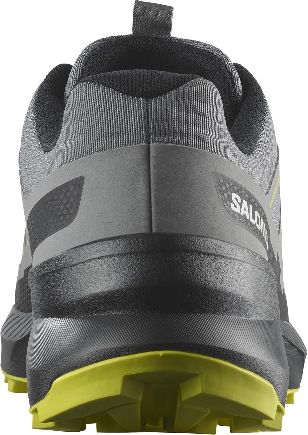 image:imageSalomon Mens Speedcross Peak Trail Running ShoesQuiet ShadeBlackSulphur Spring