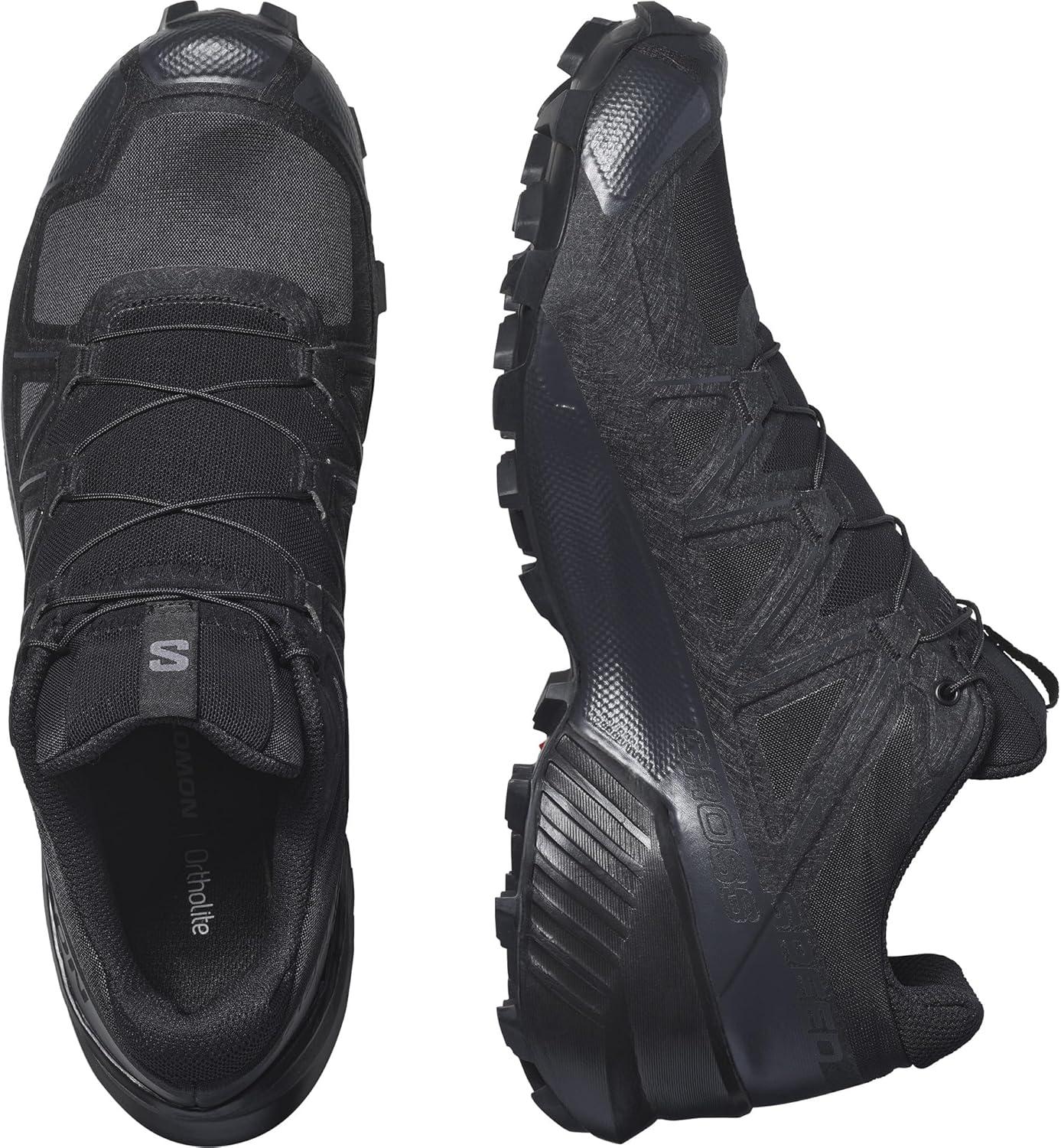 image:imageSalomon Mens Speedcross Trail Running ShoesBlackBlackPhantom