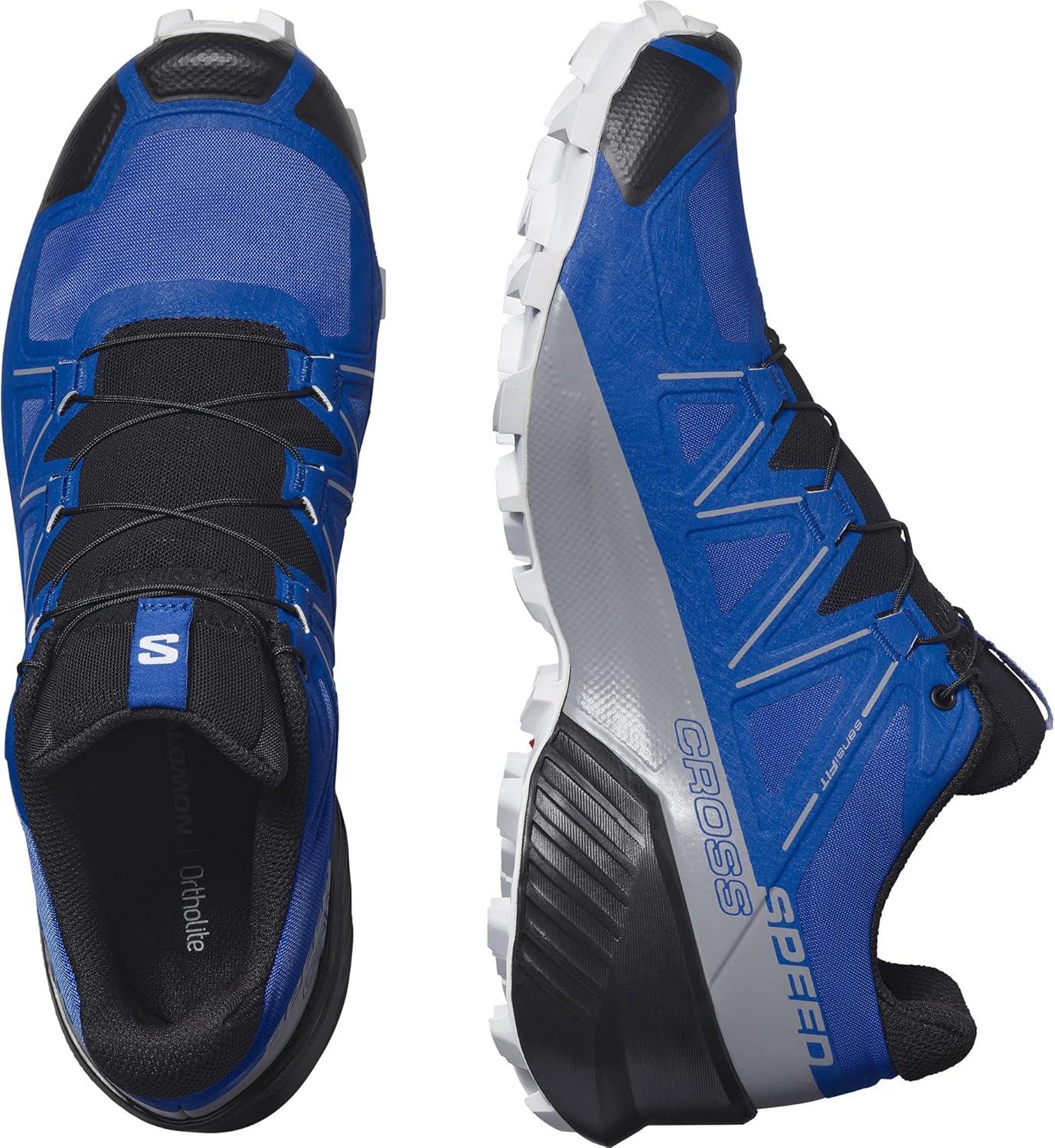 image:imageSalomon Mens Speedcross Trail Running ShoesLapis BlueBlackWhite