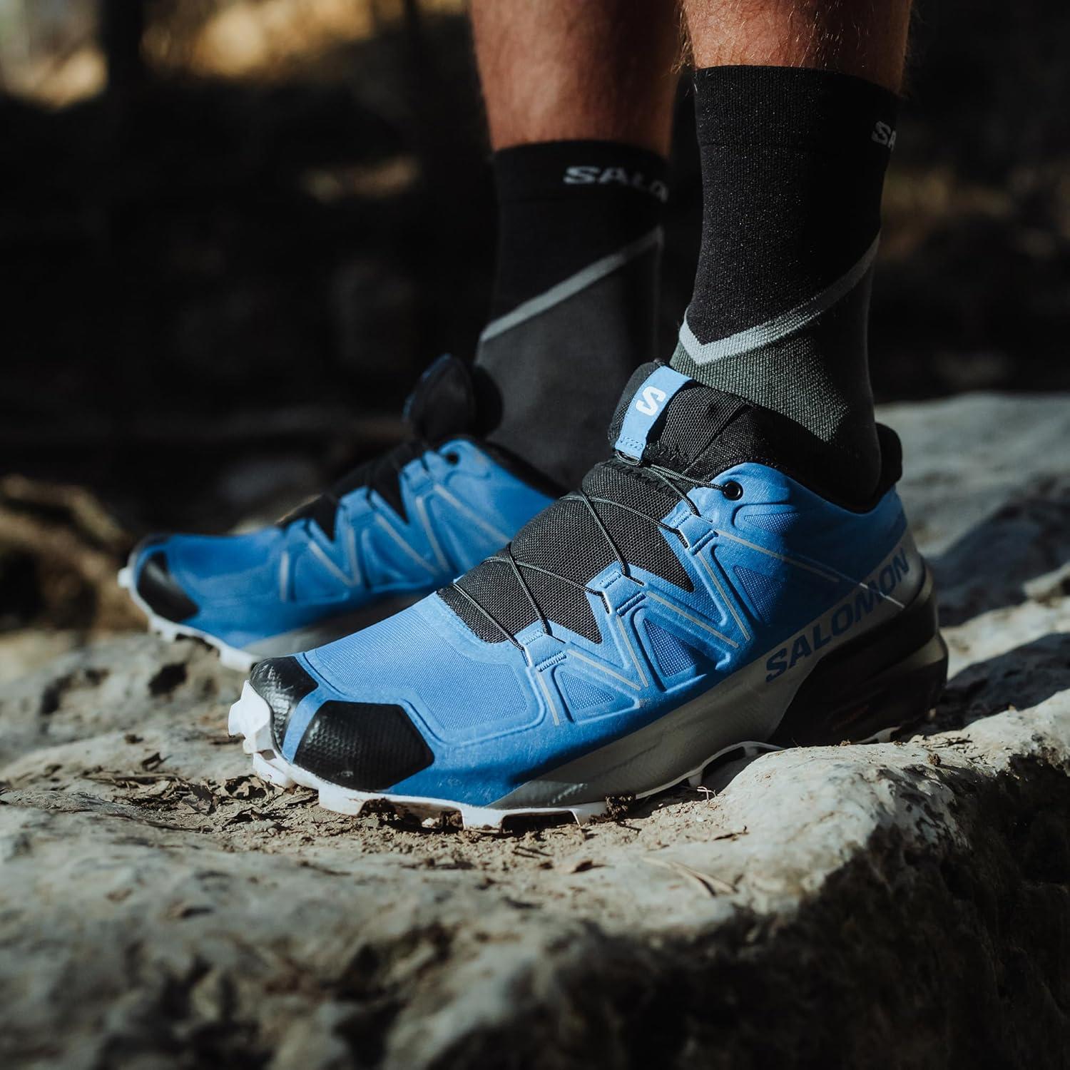 image:imageSalomon Mens Speedcross Trail Running ShoesLapis BlueBlackWhite