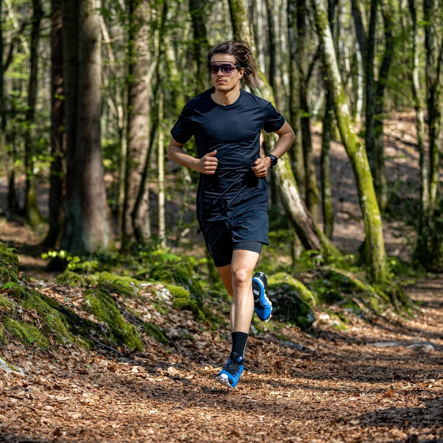 image:imageSalomon Mens Speedcross Trail Running ShoesSkydiverBlackWhite