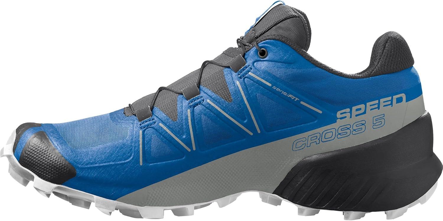 image:imageSalomon Mens Speedcross Trail Running ShoesSkydiverBlackWhite