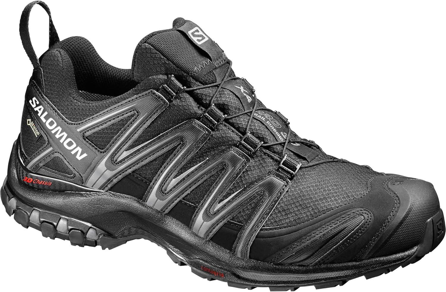 image:imageSalomon Mens XA PRO 3D GoreTex Waterproof Trail Running ShoesBlackBlackMagnet1
