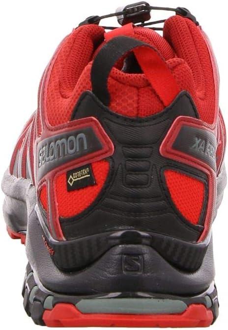 image:imageSalomon Mens XA PRO 3D GoreTex Waterproof Trail Running ShoesRed Red Dahlia Black Barbados Cherry