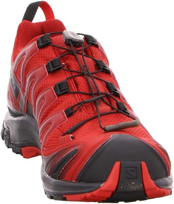 image:imageSalomon Mens XA PRO 3D GoreTex Waterproof Trail Running ShoesRed Red Dahlia Black Barbados Cherry