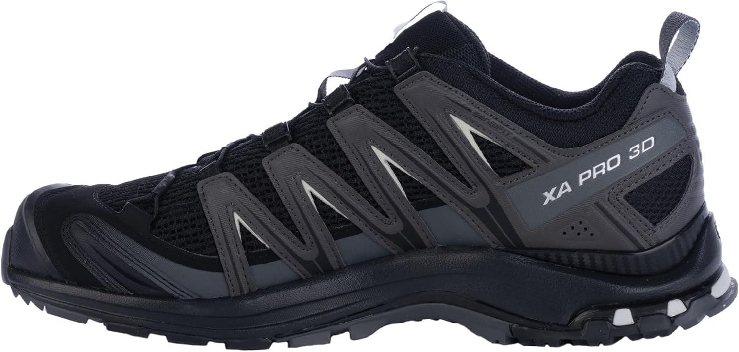 image:imageSalomon Mens XA PRO 3D Trail Running Shoes for MenBlackMagnetQuiet Shade