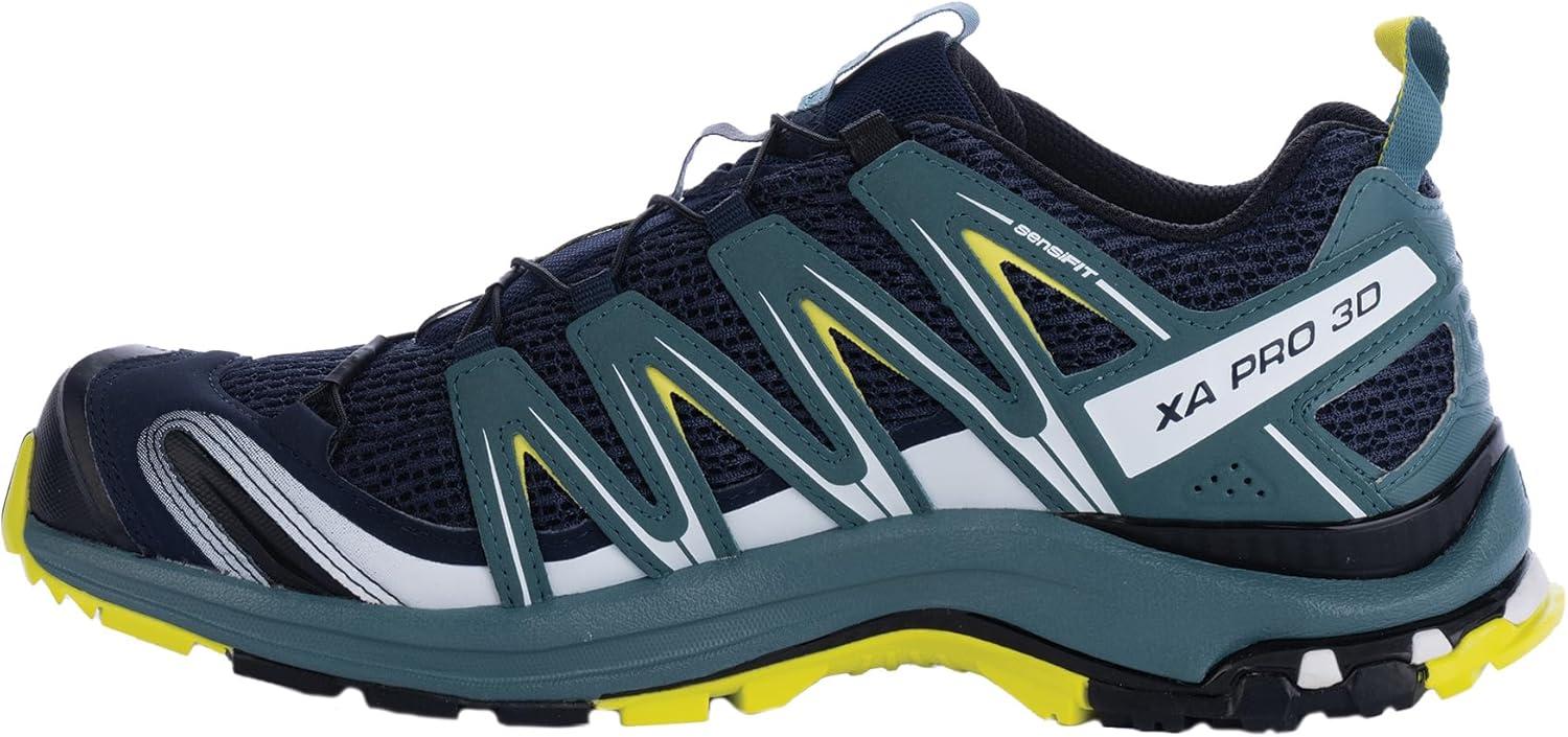 image:imageSalomon Mens XA PRO 3D Trail Running Shoes for MenNavy BlazerHydroEvening Primrose