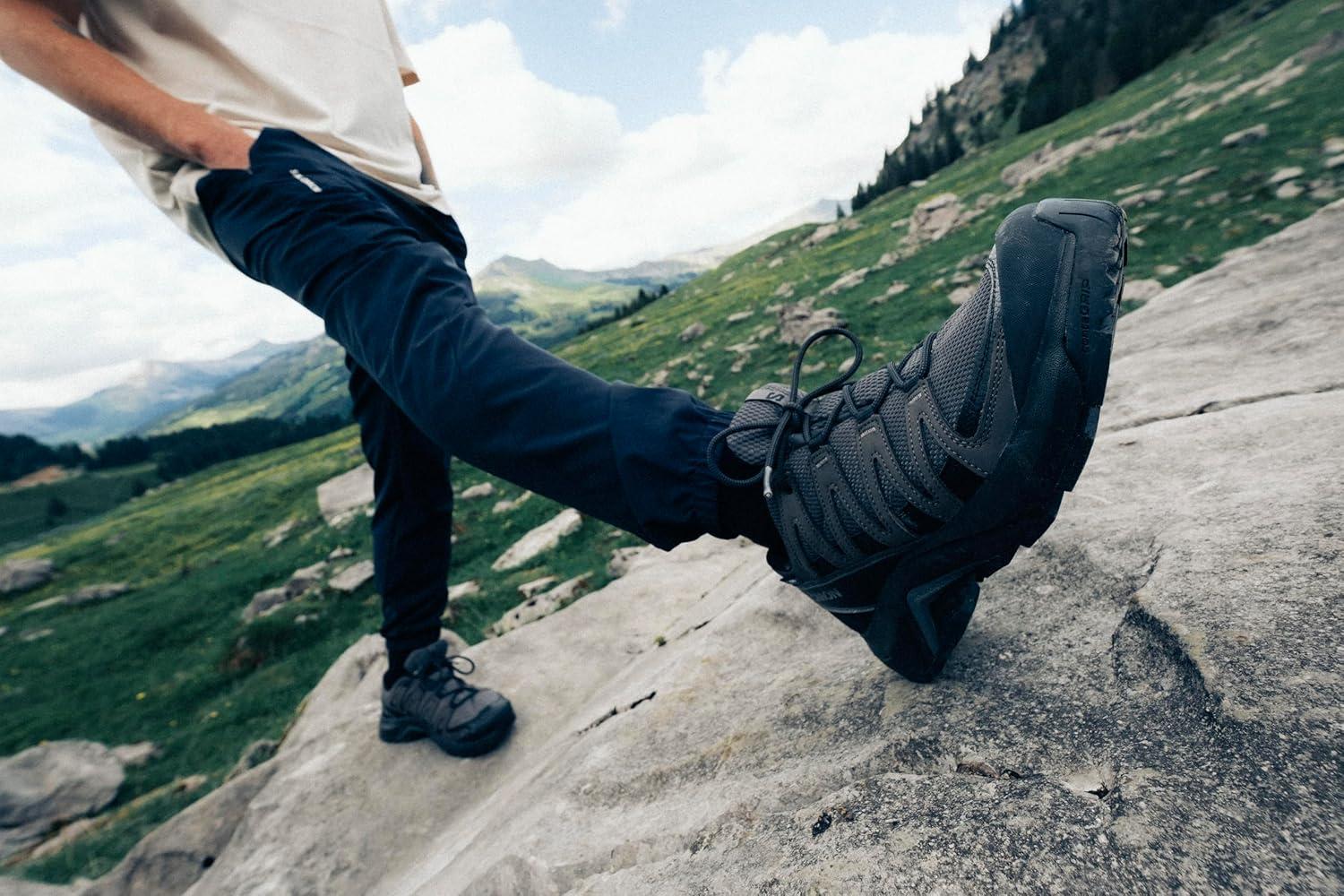 image:imageSalomon Mens XAdventure Recon GoreTex Hiking Shoe Waterproof Traction and Support for Fast Hikes amp Mixed TerrainAsphaltCastlerockBlack