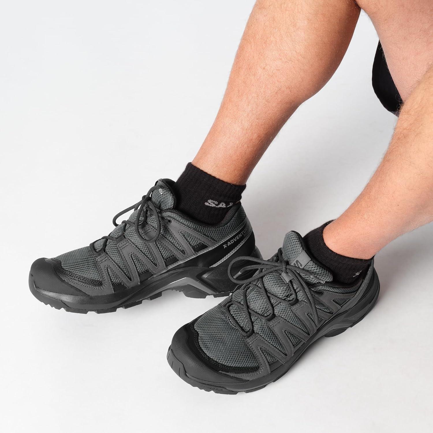 image:imageSalomon Mens XAdventure Recon GoreTex Hiking Shoe Waterproof Traction and Support for Fast Hikes amp Mixed TerrainAsphaltCastlerockBlack