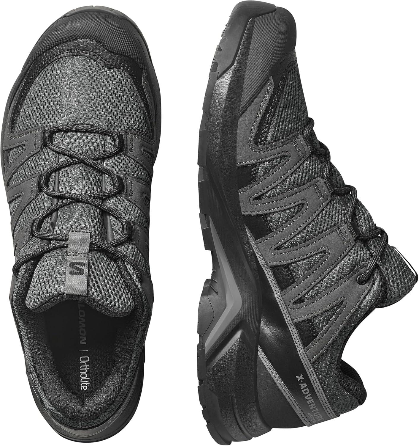 image:imageSalomon Mens XAdventure Recon GoreTex Hiking Shoe Waterproof Traction and Support for Fast Hikes amp Mixed TerrainAsphaltCastlerockBlack