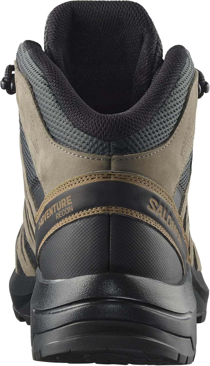 image:imageSalomon Mens XAdventure Recon Mid GoreTex Hiking Shoe Waterproof Stability for Rugged Hiking Trails amp AllWeather TrekkingAsphaltFalconCoyote Brown